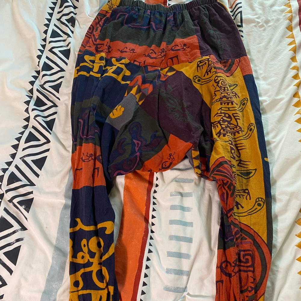 Cotton Harem Pants